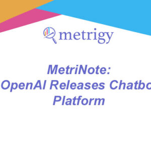 MetriNote - OpenAI Releases Chatbot Platform